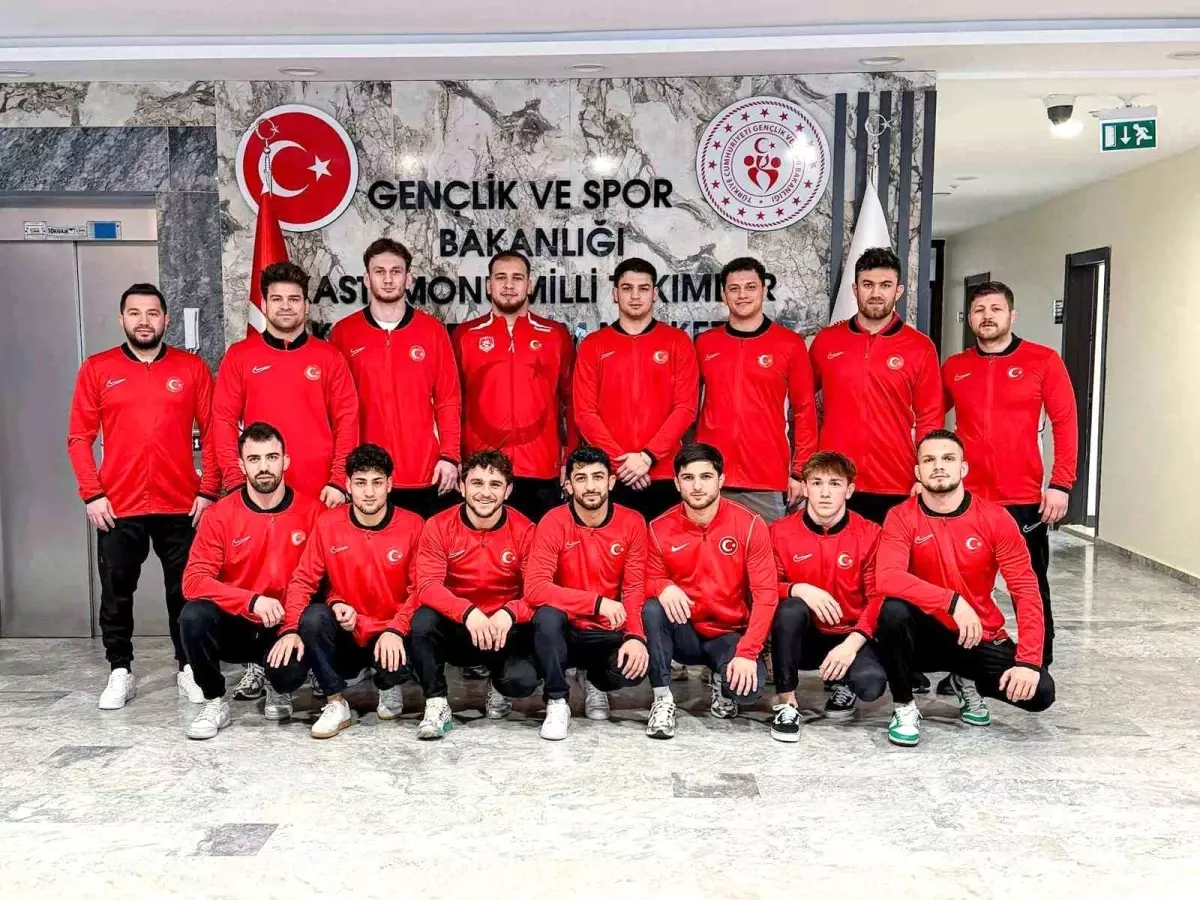 Milli Güreşçiler Bulgaristan\'da