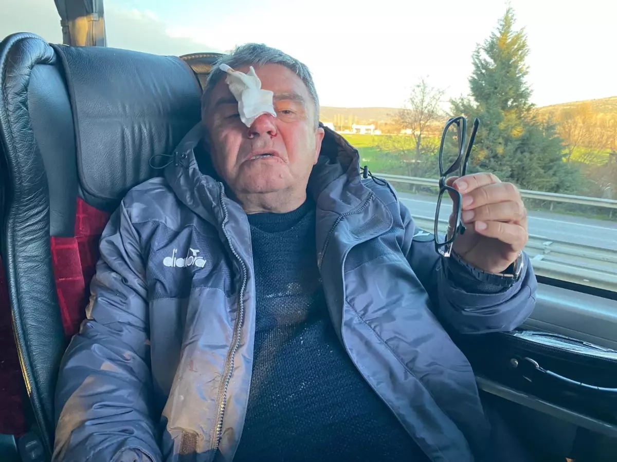 Uşakspor\'un Balıkesirspor Maçı Öncesi Olay Paylaşımı