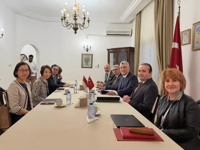 Bolat ve Fu’dan Ticaret Görüşmesi