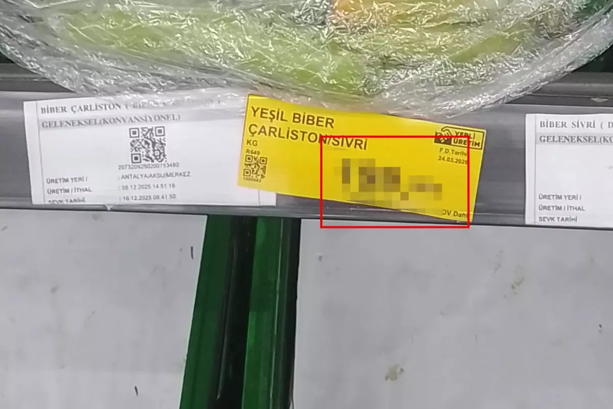 BİM\'de satışa sunulan biberin fiyatını görenler gözlerine inanamadı