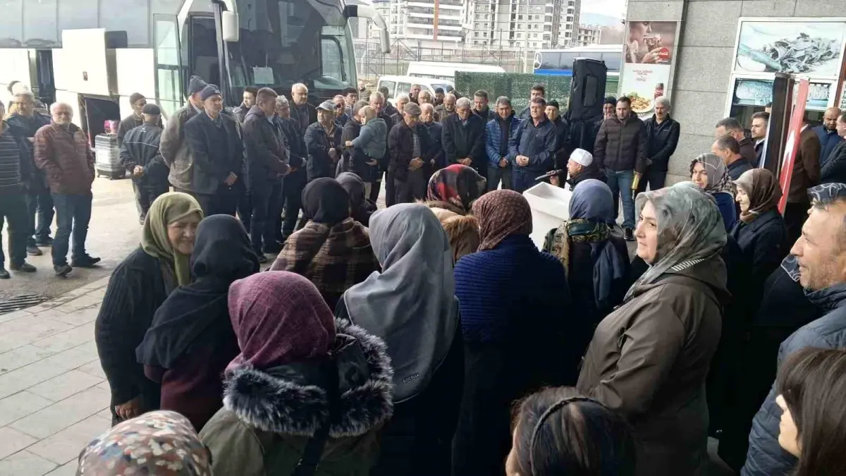 Bolu\'dan Umreye Uğurlama Töreni