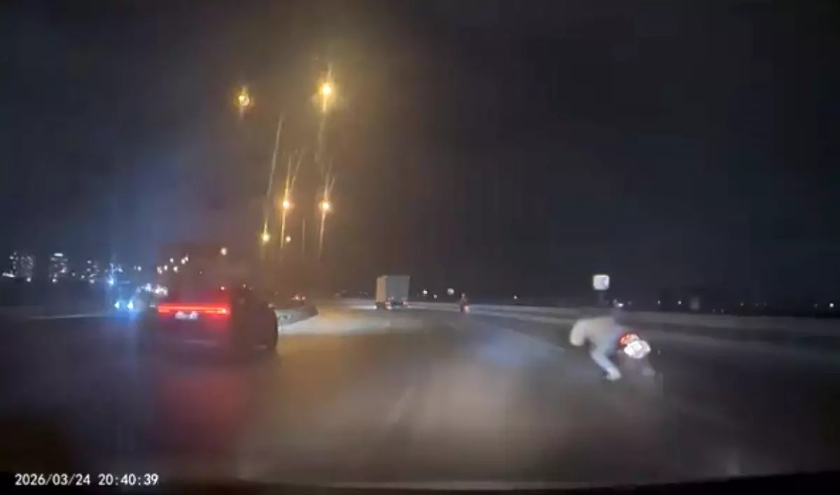 Bursa\'da Motosiklet Kazası