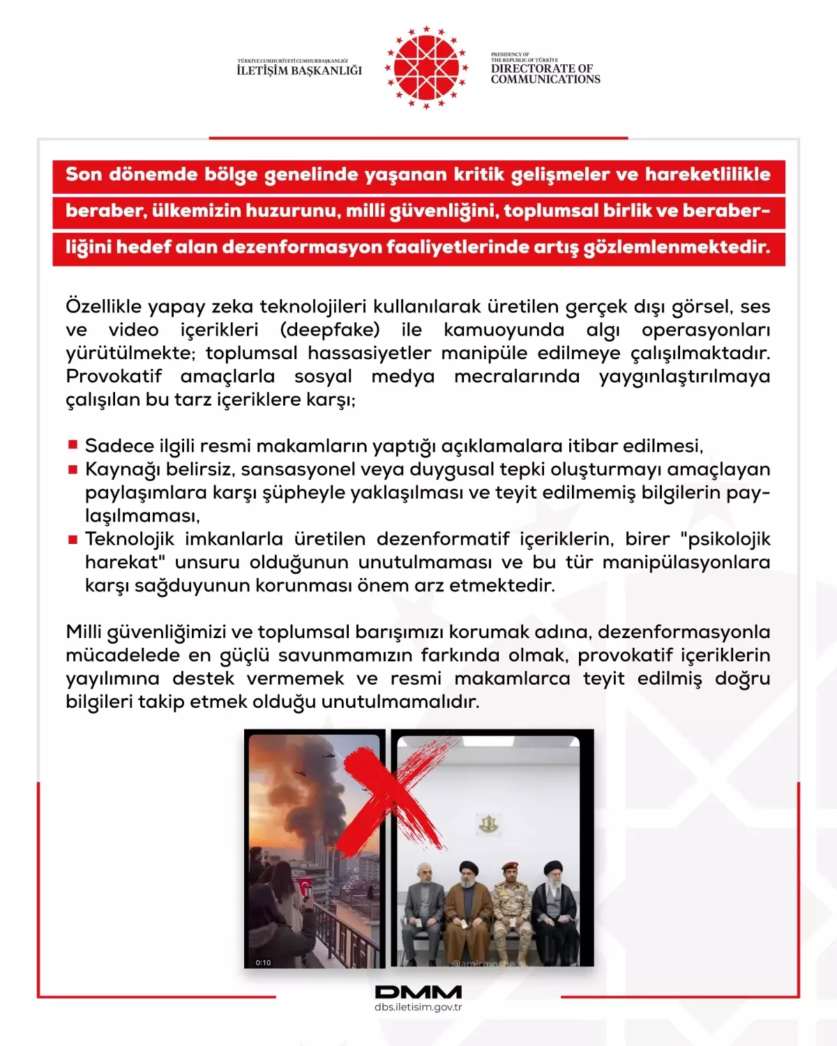 Dezenformasyon Faaliyetlerinde Artış