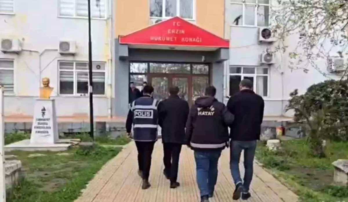 Hatay\'da Aranan 5 Kişi Gözaltına Alındı