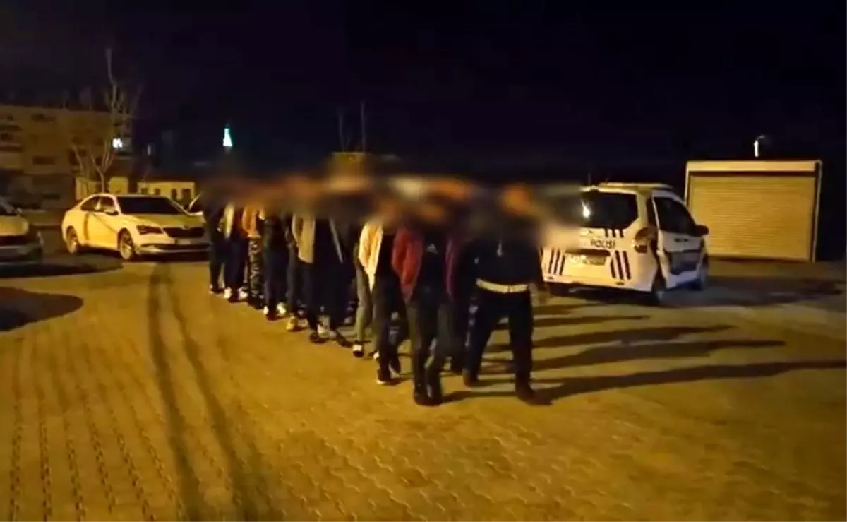 Konya\'da Düzensiz Göçmen Operasyonu