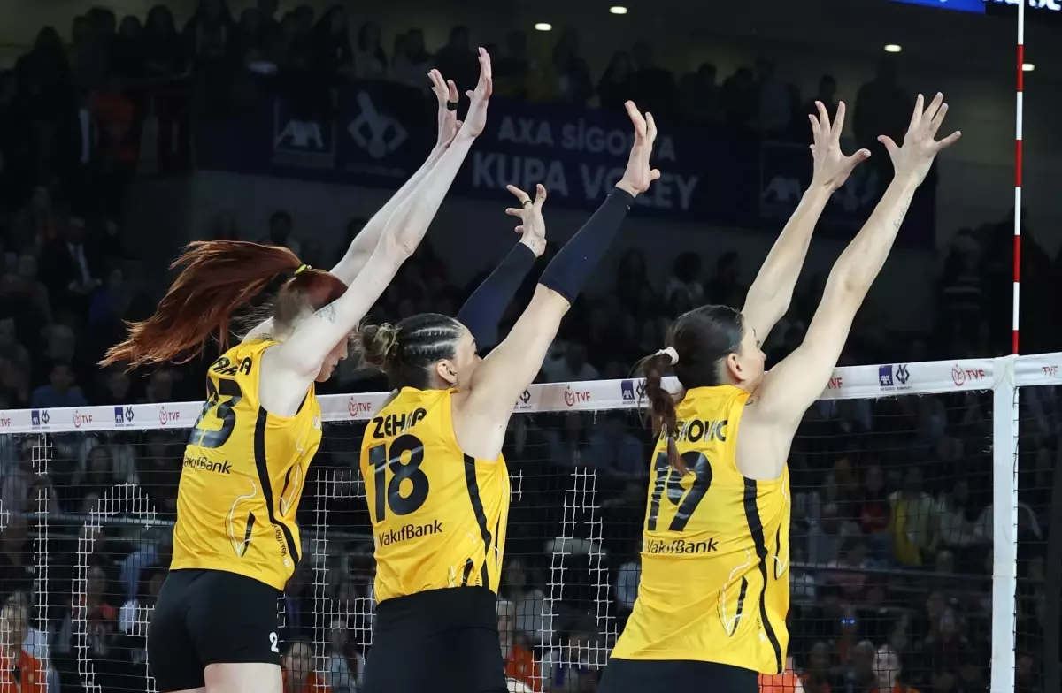 VakıfBank Kupa Voley\'de Şampiyon