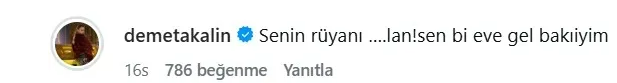 Demet Akalın'ın 'Sen bir ve gel lan' dediği eşi podyuma çıktı