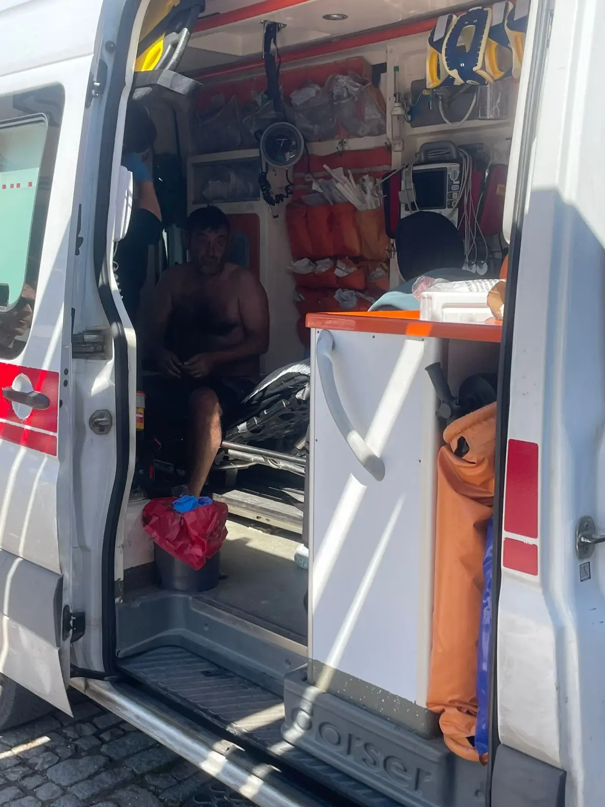 Antalya\'da denizdeki kurtarma operasyonu