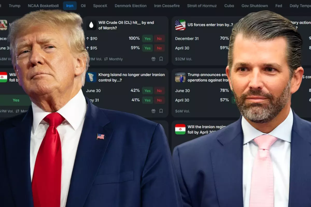 İran savaşı üzerinden bahis iddiası! Trump\'ın oğlu da aralarında