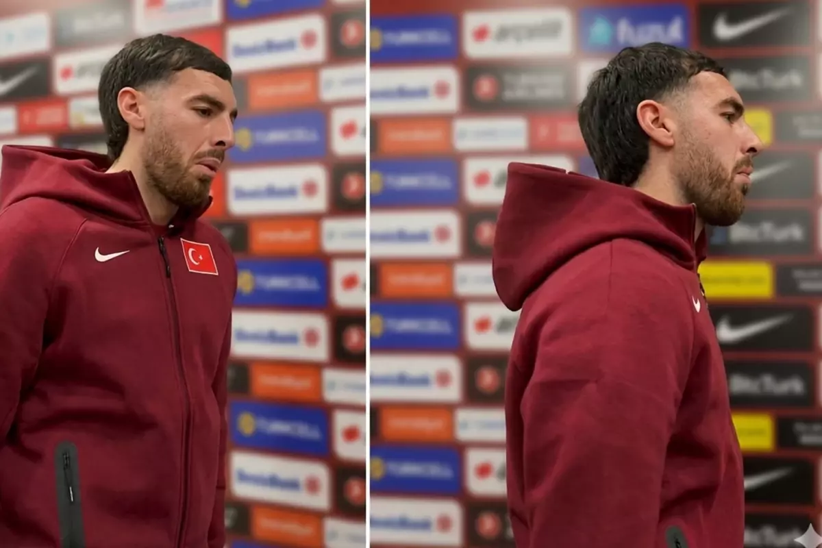 Orkun Kökçü\'nün maç sonu görüntüsü tartışma yarattı