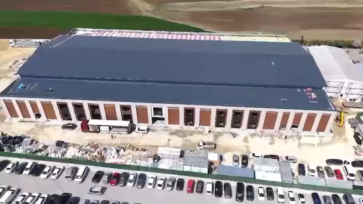 Silivri\'de Yeni Duruşma Salonu İnşaatı Devam Ediyor