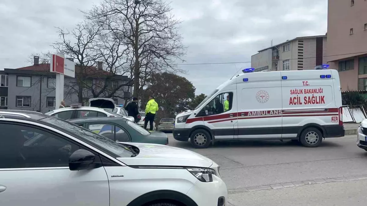 Sinop\'ta Elektrikli Motosiklet Devrildi