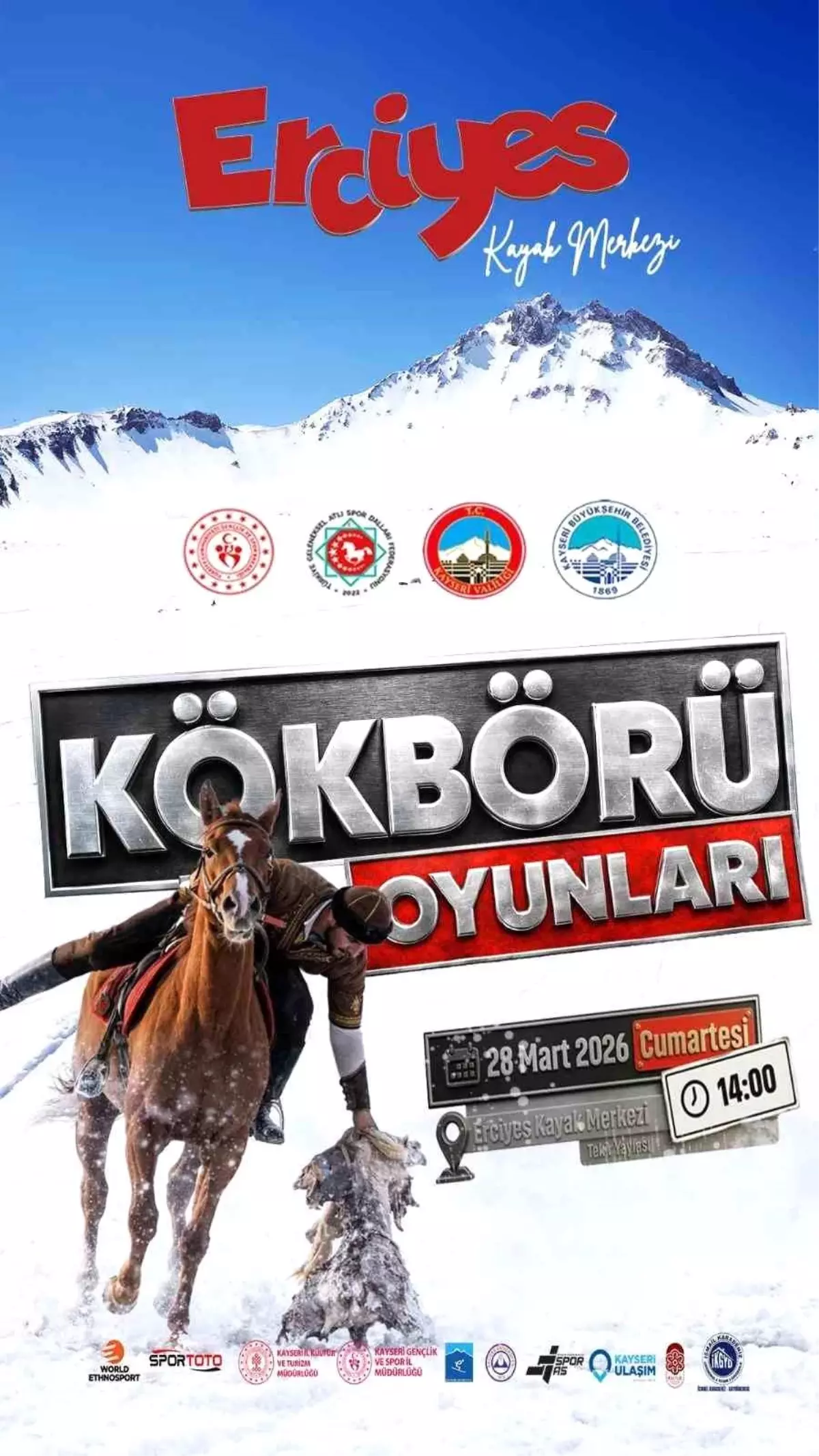 Türkiye\'de ilk olacak organizasyon: Kökbörü Oyunları Erciyes 2026