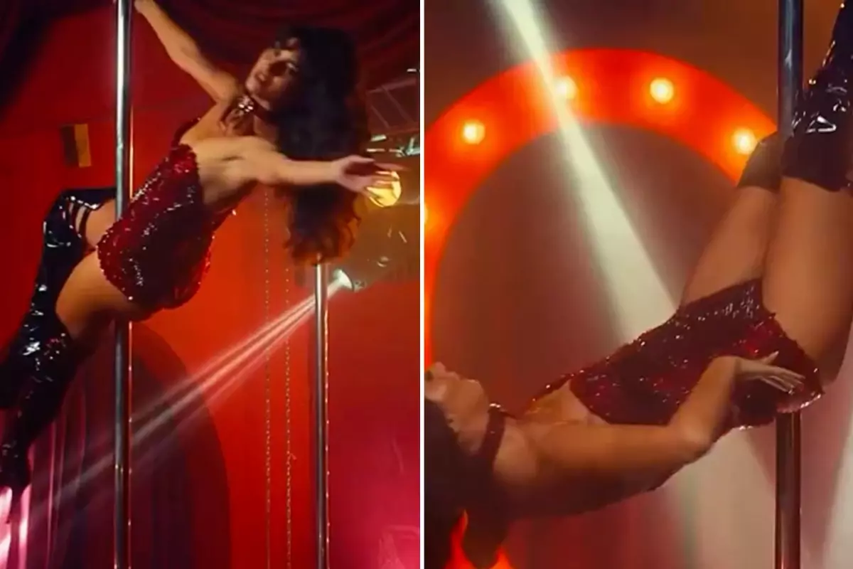 Üç ay özel ders aldı: İşte Tuba Büyüküstün\'ün ilk direk dansı performansı