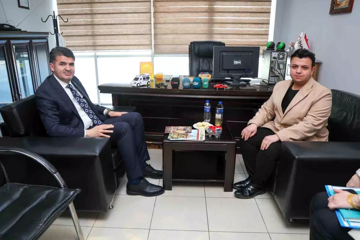 Kilis Valisi İHA Bürosunu Ziyaret Etti