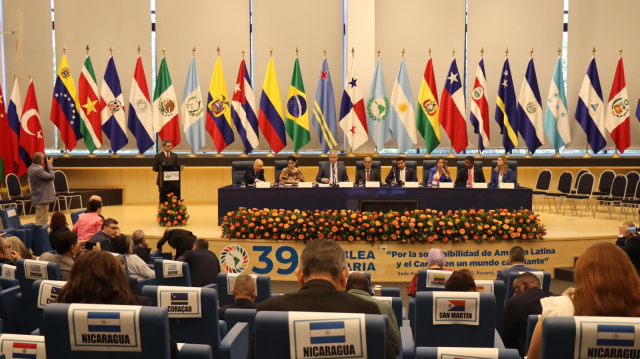 Ali Şahin Parlatino'ya hitap etti: Dünya güçlünün adeta bir kraliyet ormanı