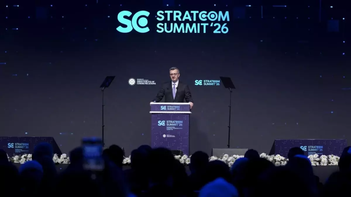 Cumhurbaşkanlığı İletişim Başkanı Duran, STRATCOM Zirvesi\'nde konuştu