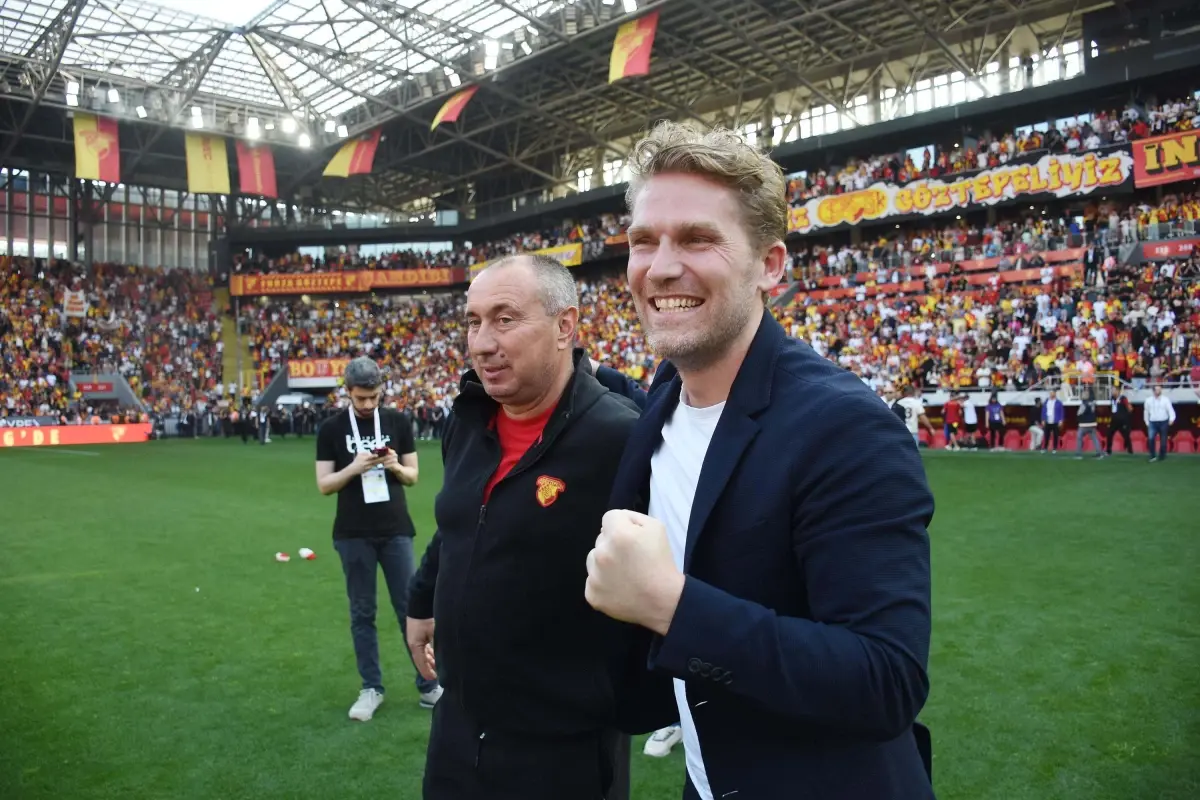 Göztepe\'ye Başkan\'dan Destek Ziyareti