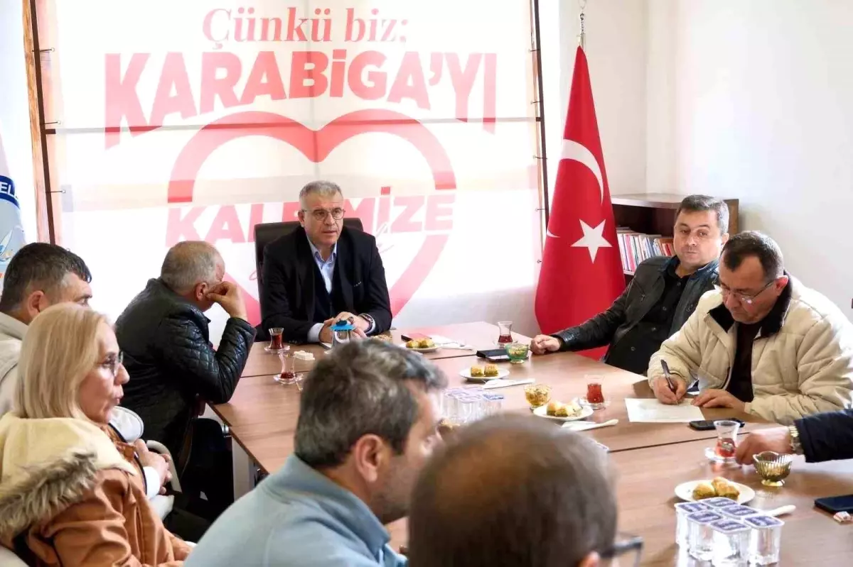 Karabiga\'da 7 Yıllık Hizmetler İstişare Toplantısında Anlatıldı