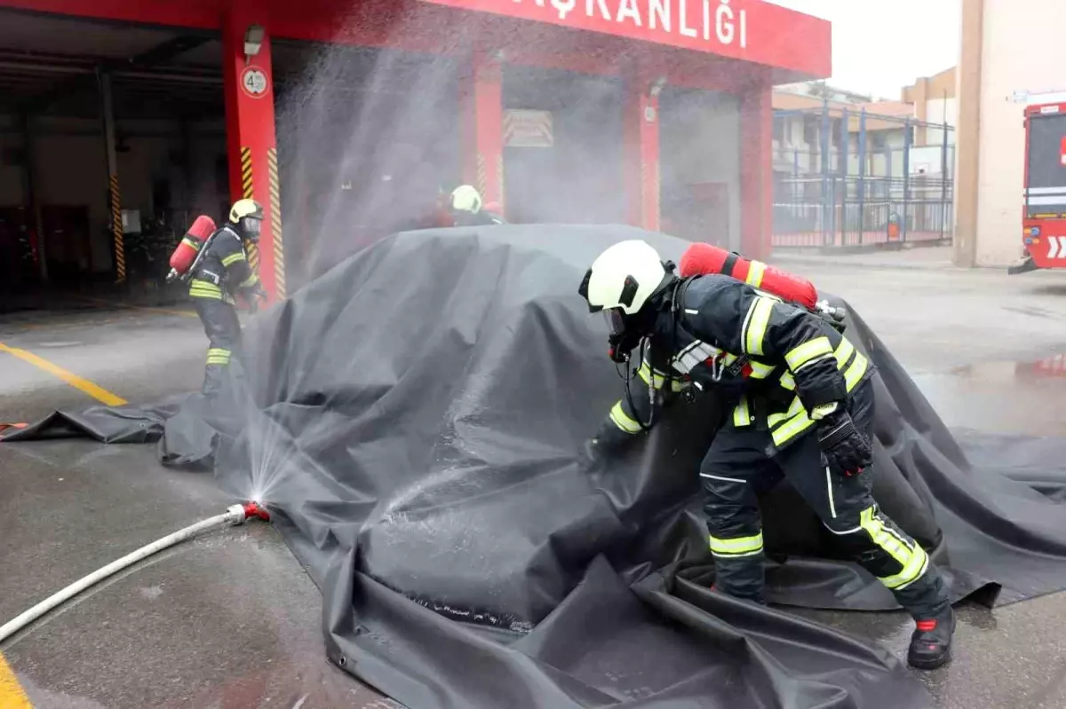 Kayseri itfaiyesi elektrikli araç yangınları için teyakkuzda