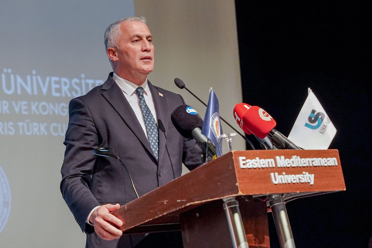 KKTC Ekonomi Bakanı Olgun Amcaoğlu: Türkiye\'nin barış çabası dünya için önemli bir katkı