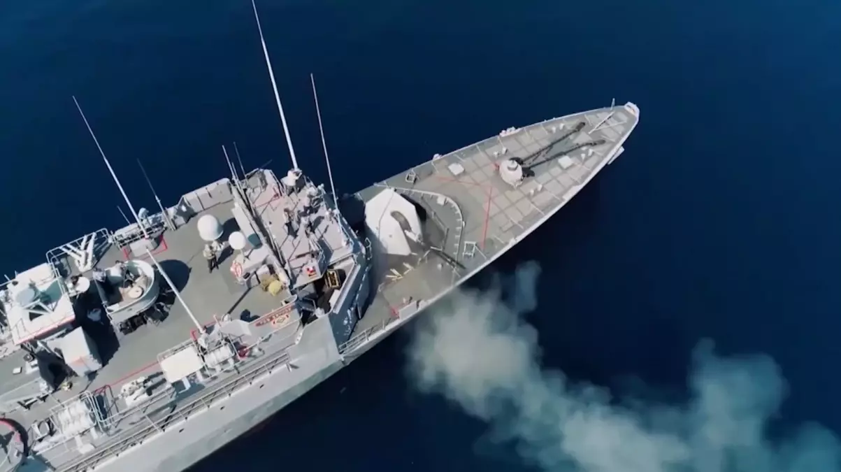 TCG Akdeniz\'e Milli Deniz Topu: Denizhan-76 Başarıyla Test Edildi