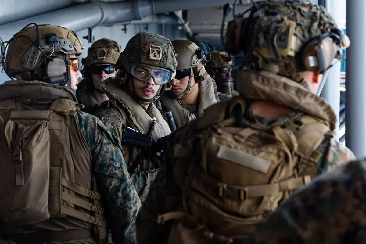 ABD\'nin 3 bin 500 deniz piyadesi Orta Doğu\'ya ulaştı