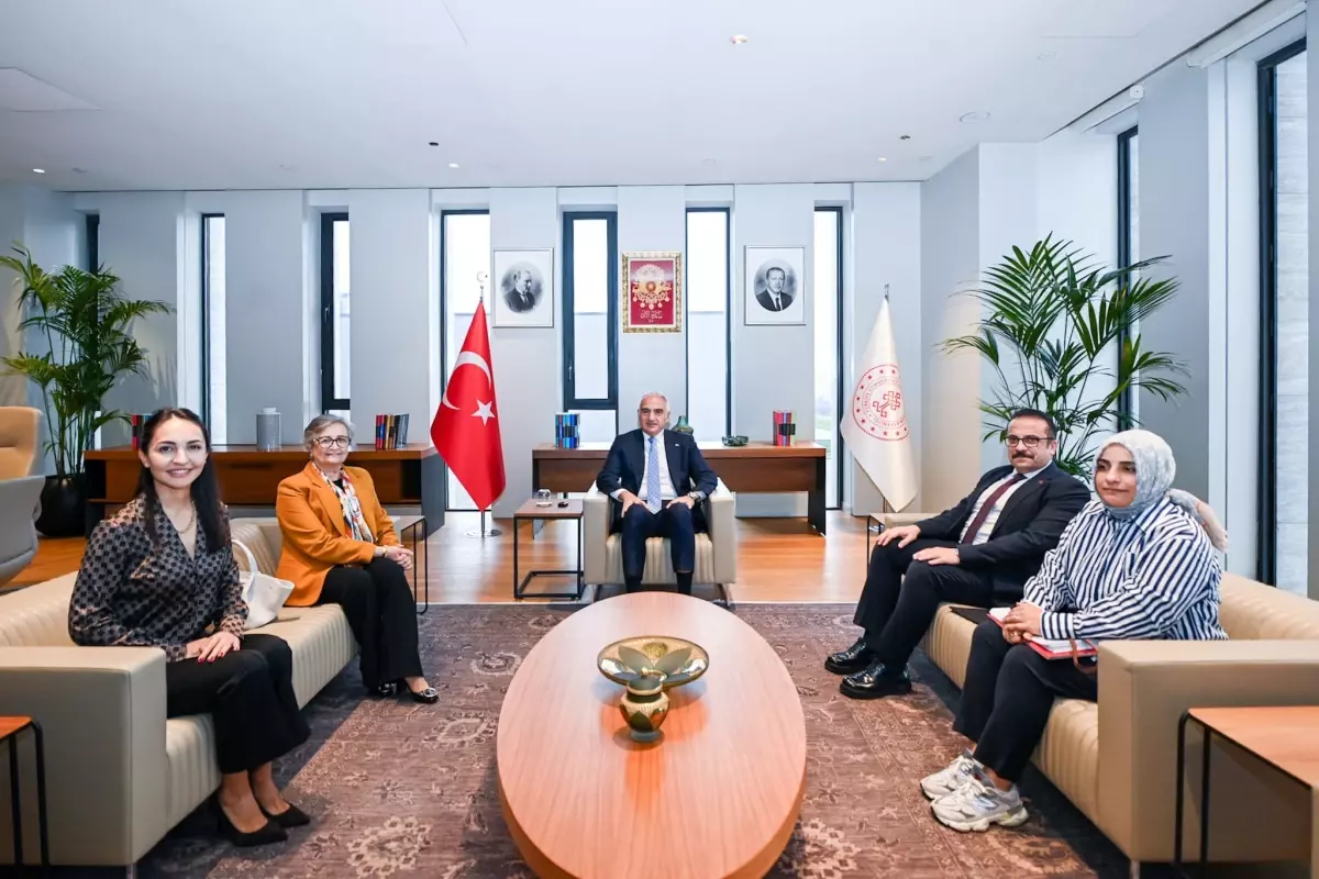 Kültür ve Turizm Bakanı Belma Sekmen ile bir araya geldi