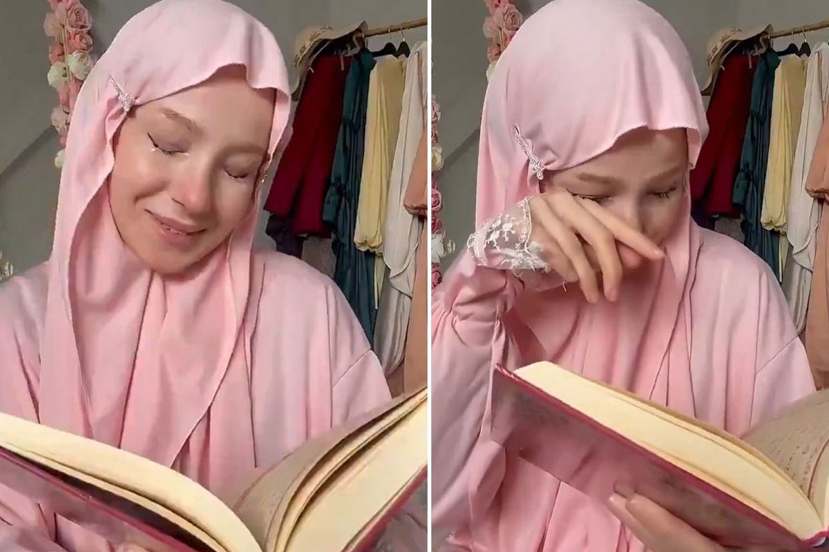 Dikkatli izleyenler hemen fark etti: Yaptığı şova Kur\'an-ı Kerim\'i alet eden fenomen rezil oldu