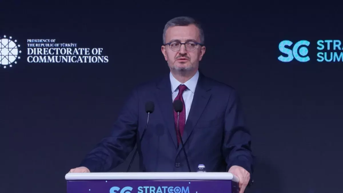 İletişim Başkanı Duran, STRATCOM Zirvesi\'nin kapanış konuşmasını yaptı