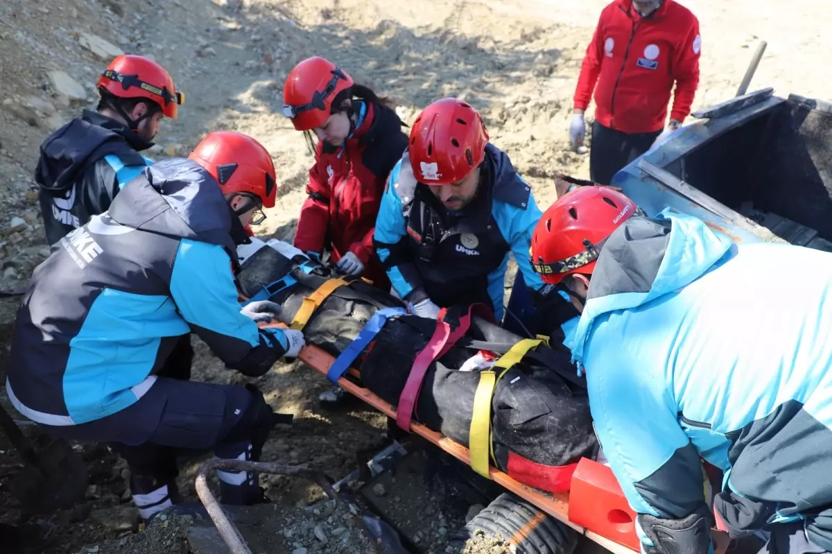 Kastamonu\'da Heyelan Tatbikatı Gerçekleştirildi