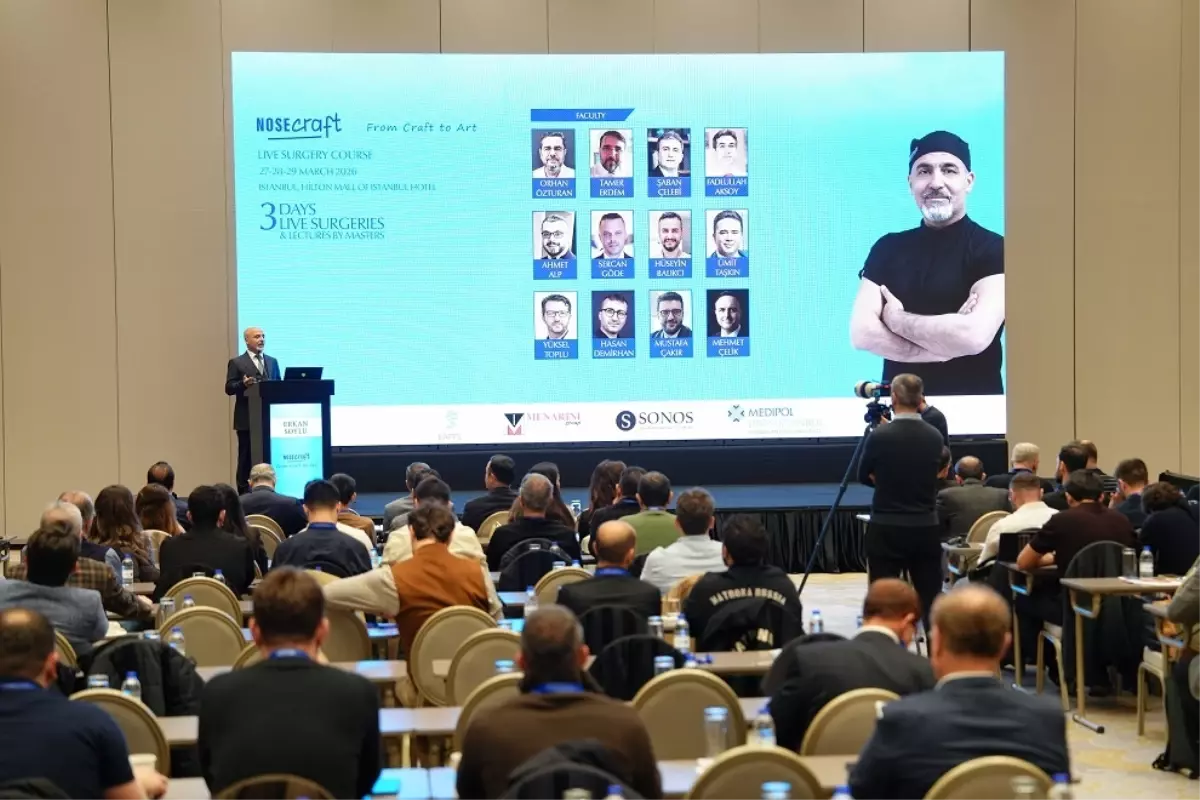 NoseCraft 2023: Rinoplastide Canlı Cerrahi Gösterimi