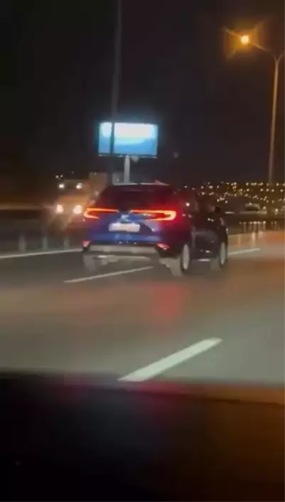 TEM Otoyolu’nda Tehlikeli Sürüş