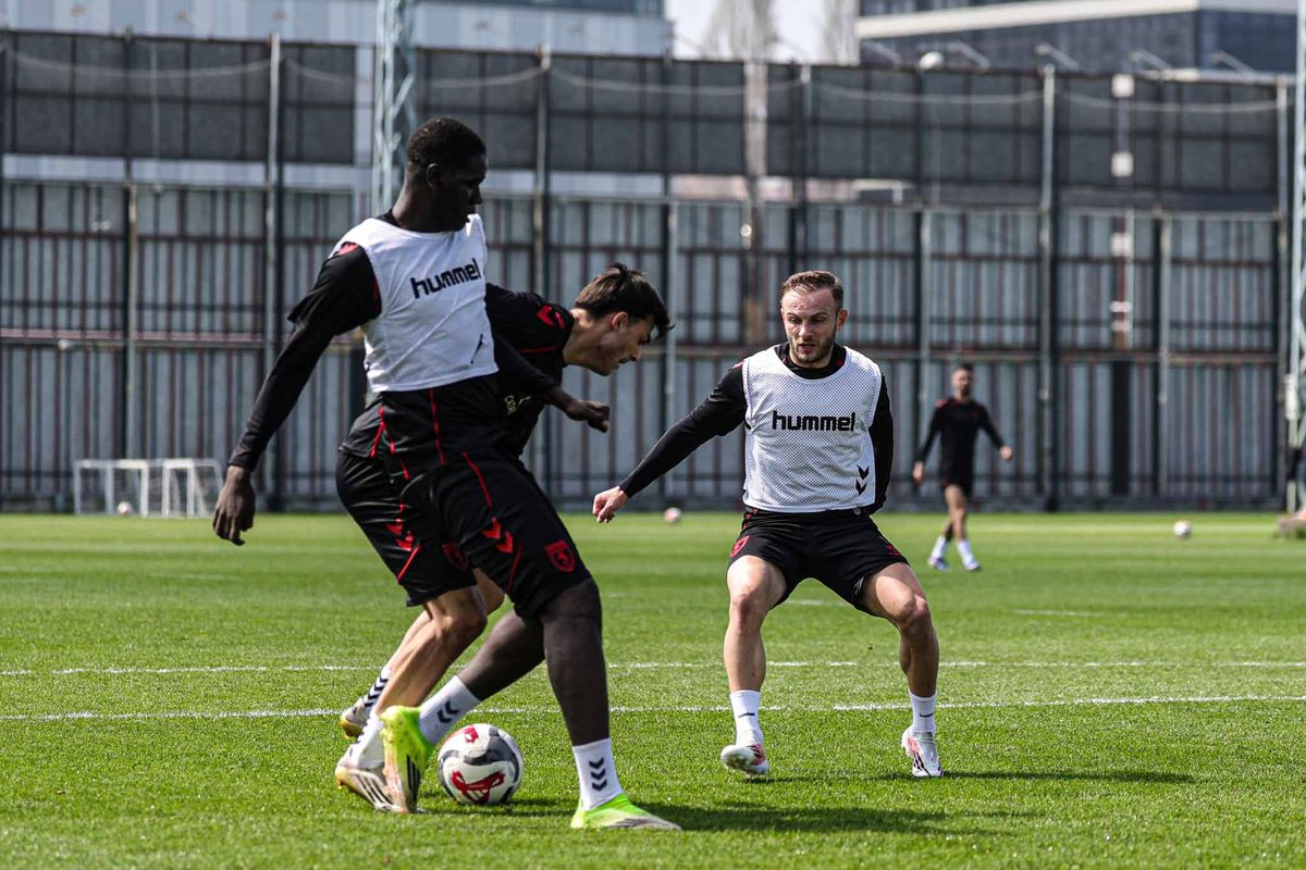 Samsunspor Konyaspor Hazırlıklarına Devam Ediyor