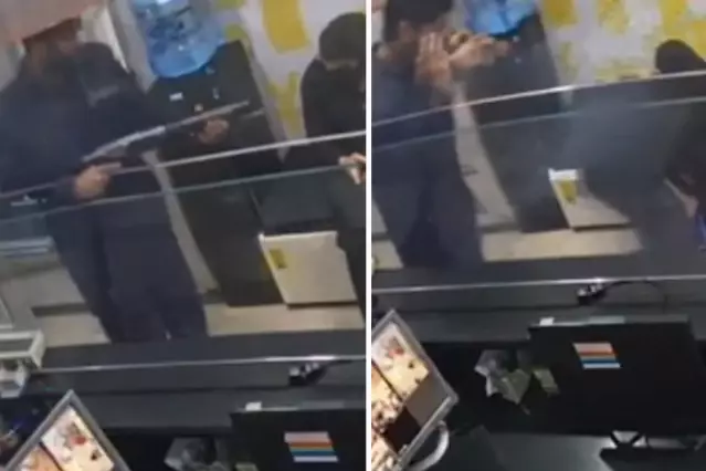 Silahıyla oynayan güvenlik görevlisi müşteriyi vurdu