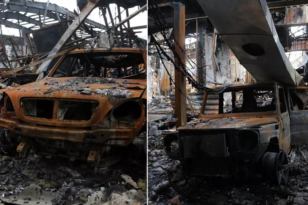 70 lüks araç küle döndü! Zarar inanılmaz boyutta