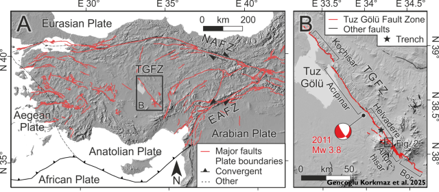 Tuz Gölü fayında şok gerçek! İç Anadolu sessizce genişliyor
