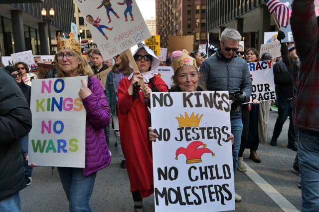 ABD'de milyonlar, Trump'a karşı