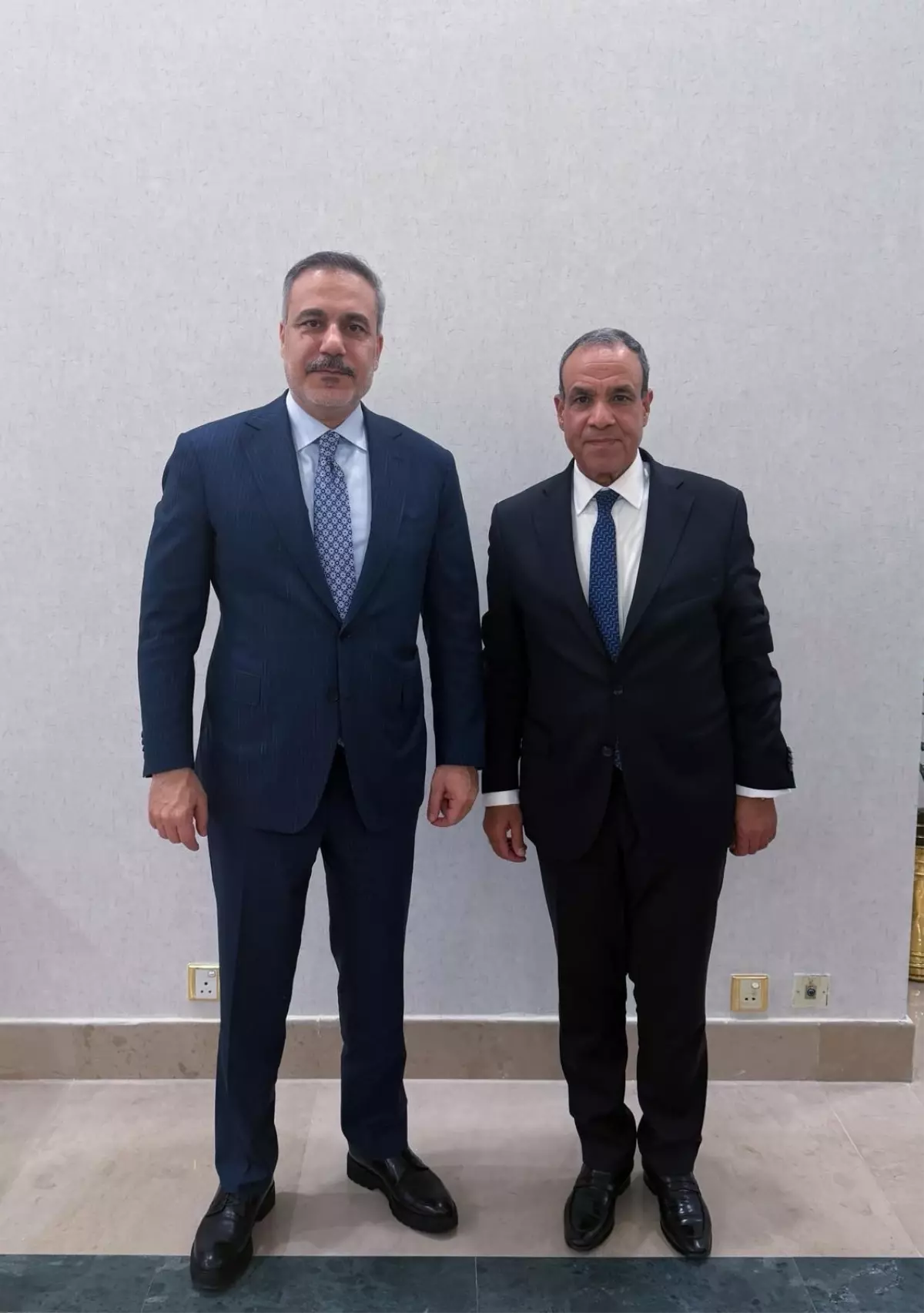 Fidan, Mısır Dışişleri Bakanı ile Görüştü