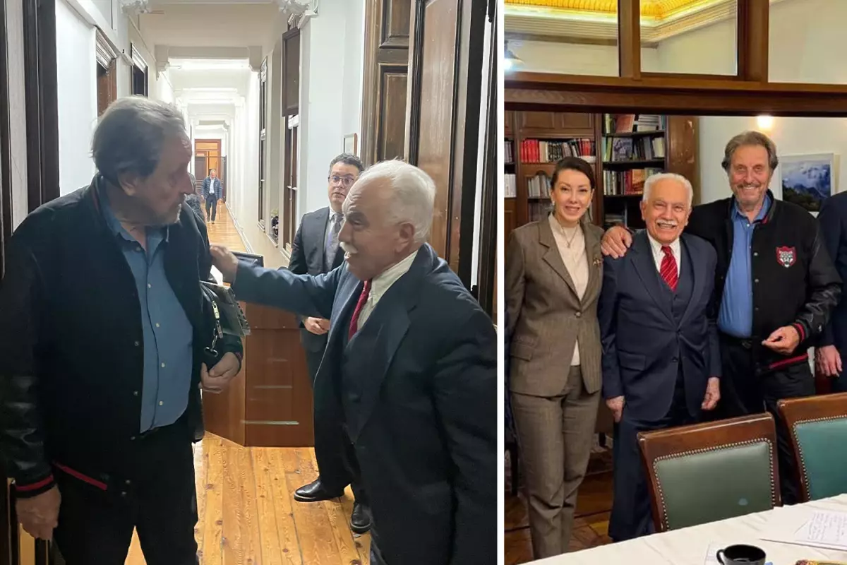 Doğu Perinçek, Elon Musk’ın babası ve danışmanı ile görüştü