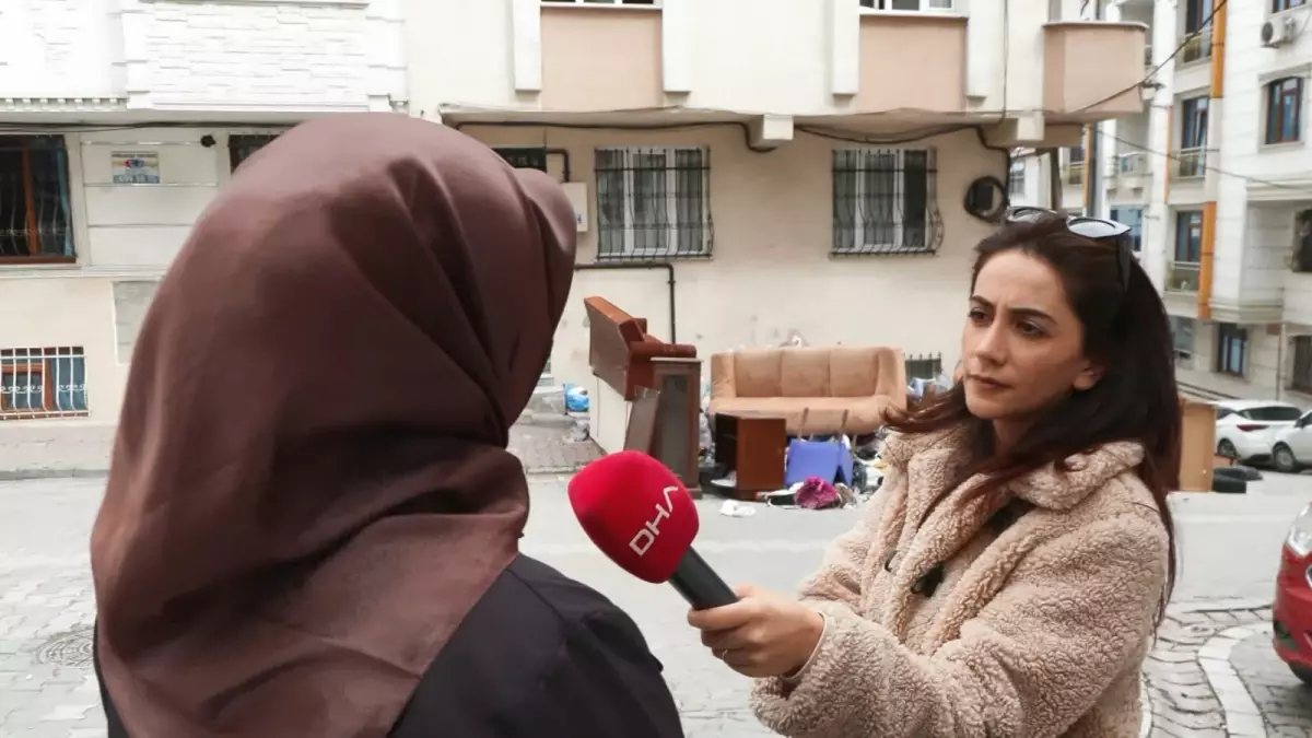 Kiracı Eşyaları Sokağa Atıldı