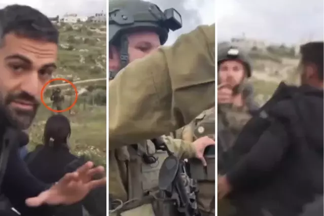 İsrail askerleri CNN ekibini canlı yayında gözaltına aldı