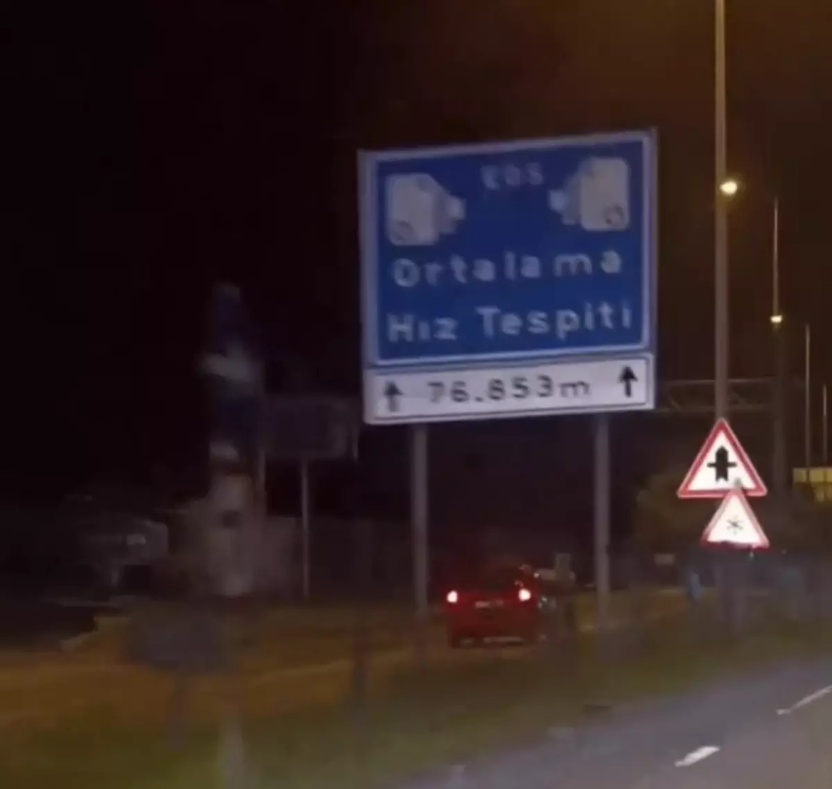 Bartın\'da Ters Yolda Giden Araç Görüntülendi