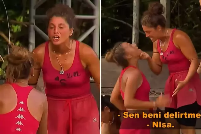 Survivor’da Seren Ay ve Nisanur arasında büyük kavga! Acun cezayı açıkladı