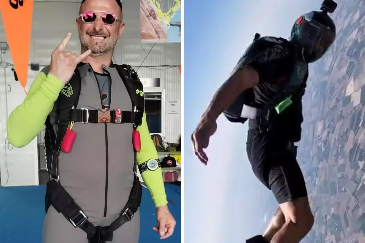 Yeni paraşütünü test ederken hayatını kaybetti