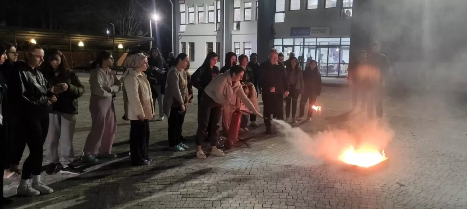 Eskişehir Yurtlarında Afet Farkındalık Eğitimi