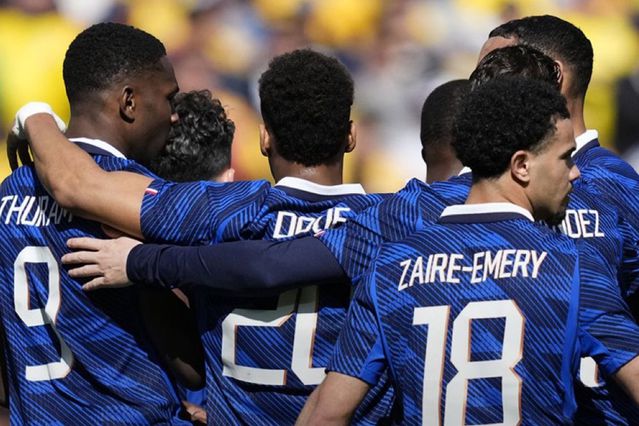 Kanteli Fransa, Davinson Sanchezli Kolombiya’yı üzdü