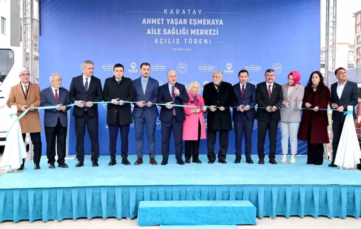 Karatay\'ın sağlık altyapısı güçleniyor