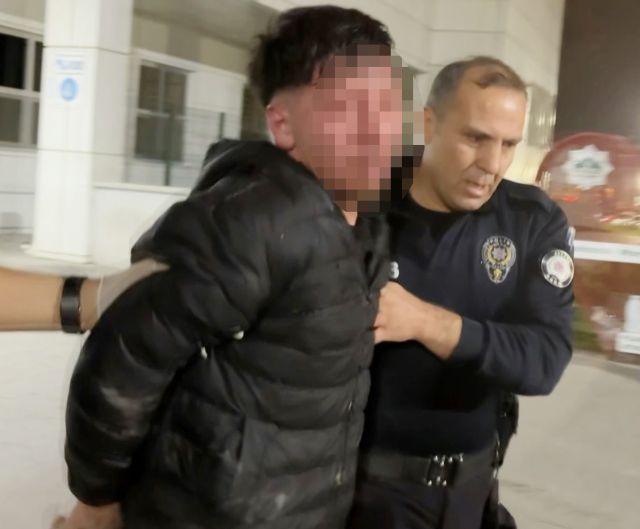 Oğul annesinin sevgilisini bıçakladı, anne ise polisi tokatladı