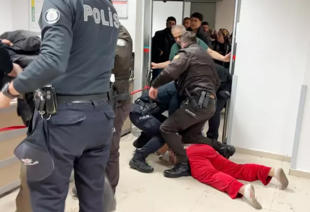 Oğul annesinin sevgilisini bıçakladı, anne ise polisi tokatladı